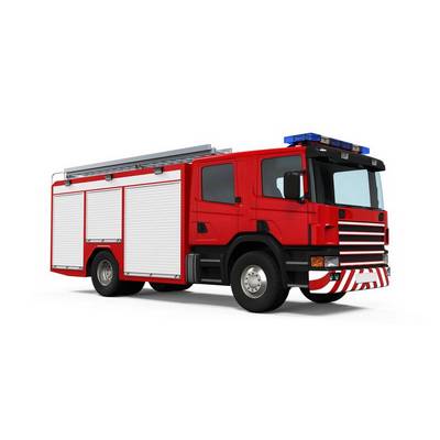 Heavy-duty grating - fire engine
